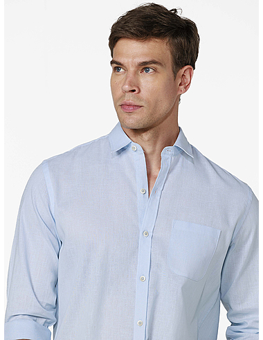 imagem de  Camisa linho ischia  Azul Claro