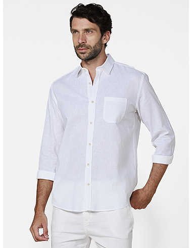 imagem de  Camisa linho ischia  Branco