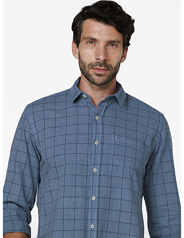 imagem de  Camisa Slub Piazza Azul