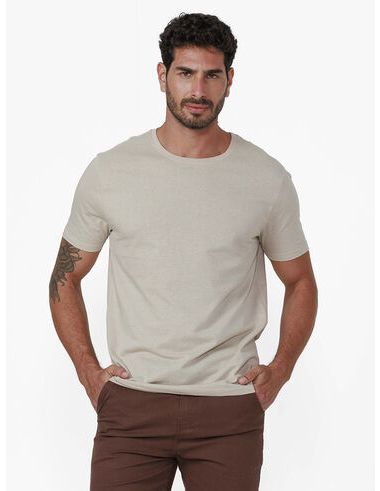 imagem de  T-shirt Malha Flash Kaki