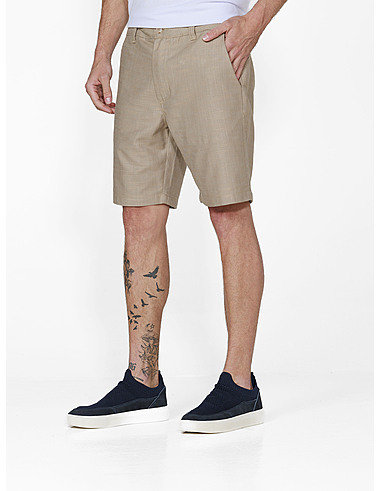 imagem de Bermuda Chino Dobby Slub  Kaki