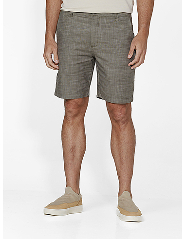 imagem de Bermuda Chino Dobby Slub  Verde Militar