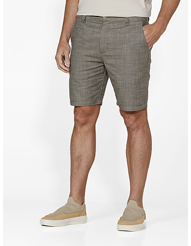 imagem de Bermuda Chino Dobby Slub  Verde Militar