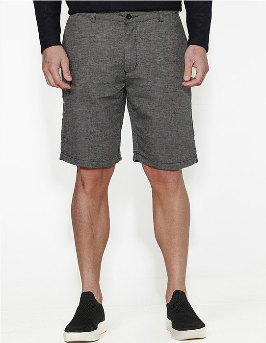 imagem de Bermuda Chino Linen Cruise Preto