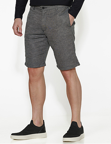 imagem de Bermuda Chino Linen Cruise Preto