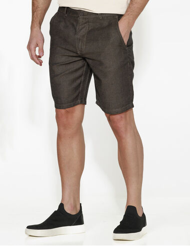 imagem de Bermuda Chino Linen Ethno Marrom