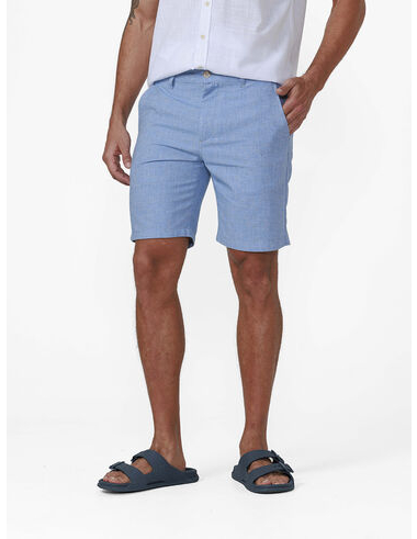 imagem de Bermuda Chino Linen Maiu Azul