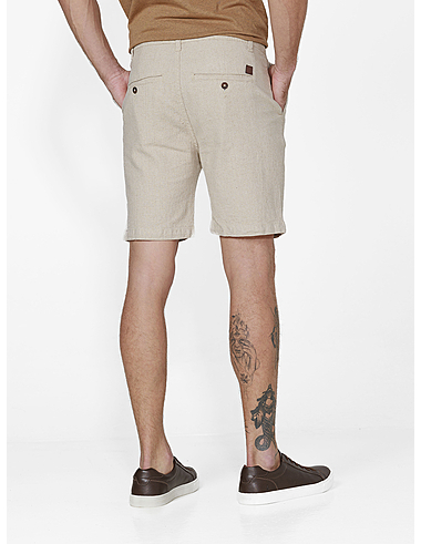 imagem de Bermuda Chino Linho Bessan Natural