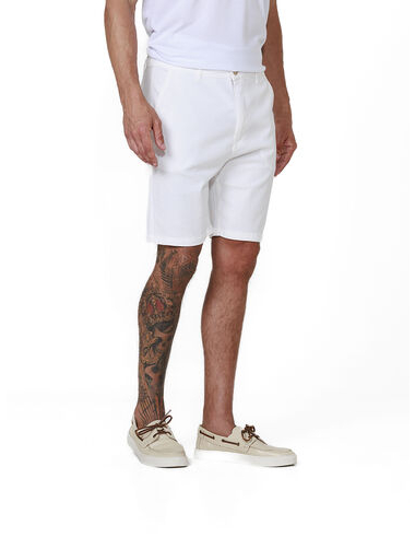 imagem de Bermuda Chino Linho Maragogi Branco
