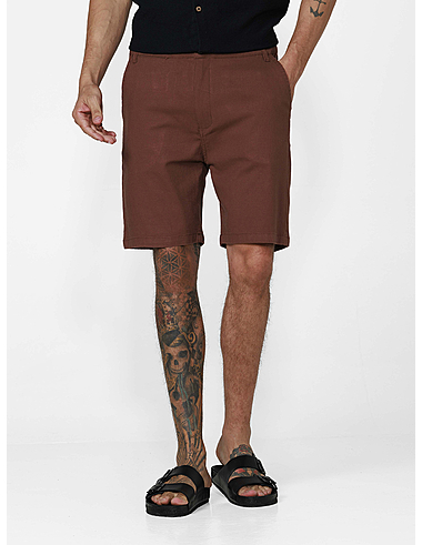 imagem de Bermuda Chino Linho San Marino Choco