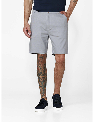imagem de Bermuda Chino Linho San Marino Cinza