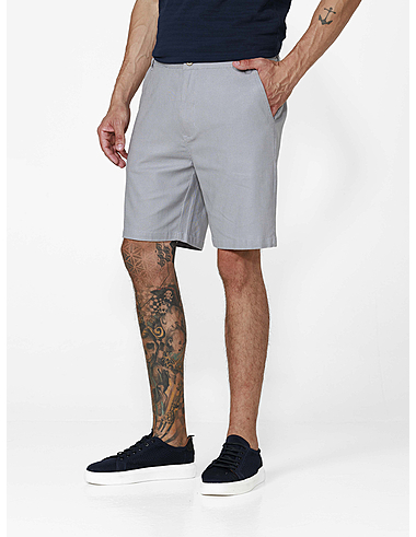 imagem de Bermuda Chino Linho San Marino Cinza