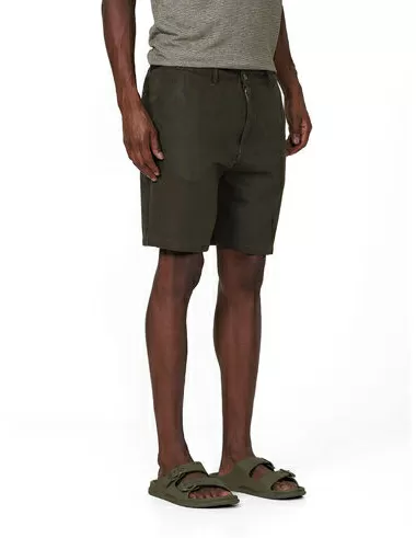 imagem de Bermuda Chino Linho Solaris Verde Militar