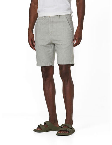 imagem de Bermuda Chino Relax Linen Flamê Verde Oliva