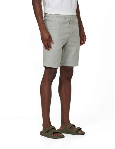 imagem de Bermuda Chino Relax Linen Flamê Verde Oliva
