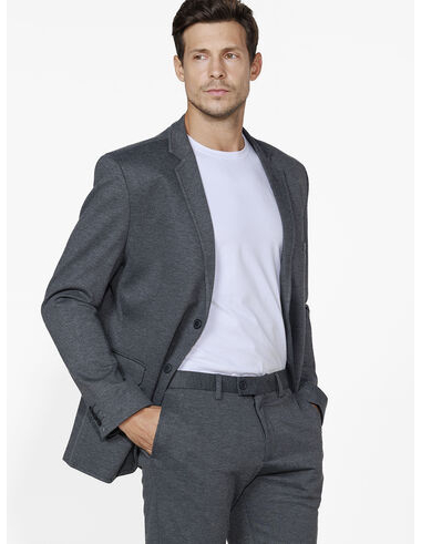 imagem de Blazer Alfaiataria Malha Duo