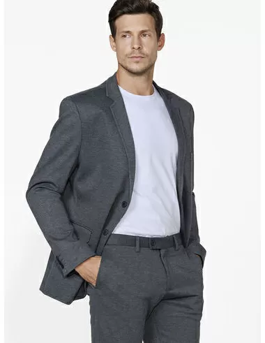 imagem de Blazer Alfaiataria Malha Duo