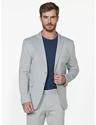 imagem de Blazer Alfaiataria Malha Duo