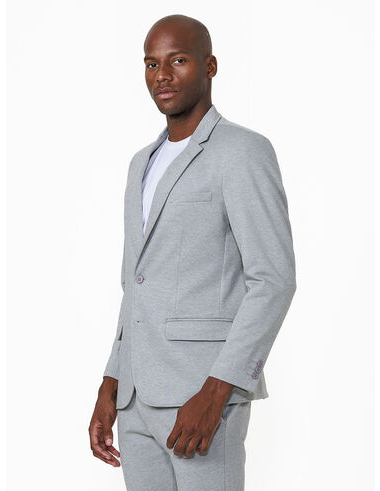 imagem de Blazer Alfaiataria Ponto Roma Cinza Mescla