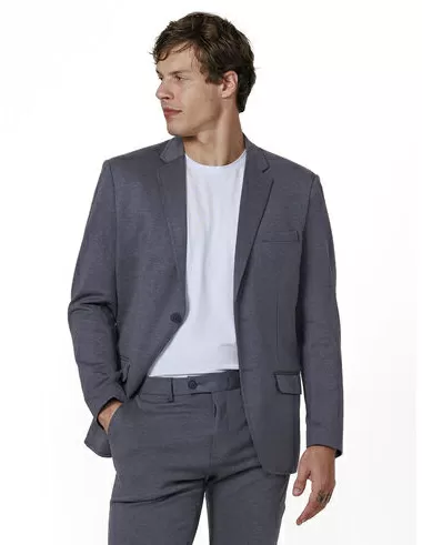 imagem de Blazer Alfaiataria Ponto Roma Mescla