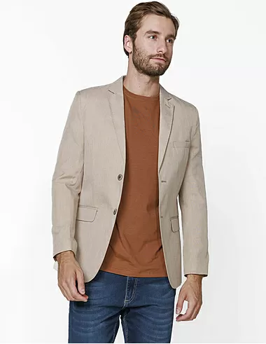 imagem de Blazer Casual Mescla Areia