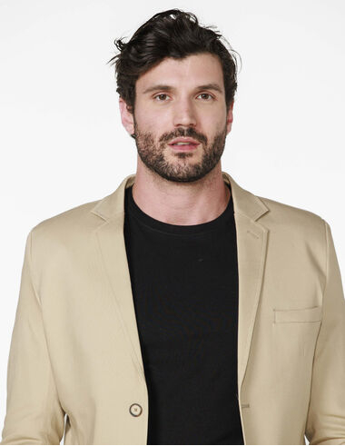 imagem de Blazer Linho Caribe Kaki