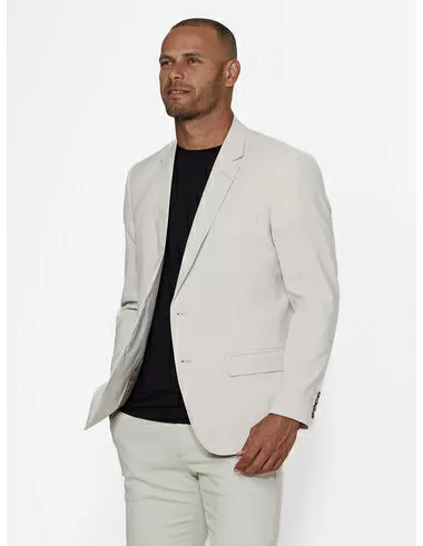 imagem de Blazer Melange Span II Areia Mescla