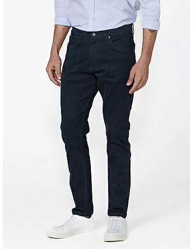 imagem de Cal�a 5 pockets comfort  �ndigo