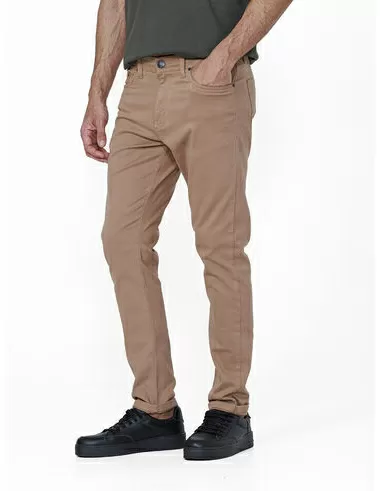imagem de Calça 5 pockets comfort Khaki Escuro