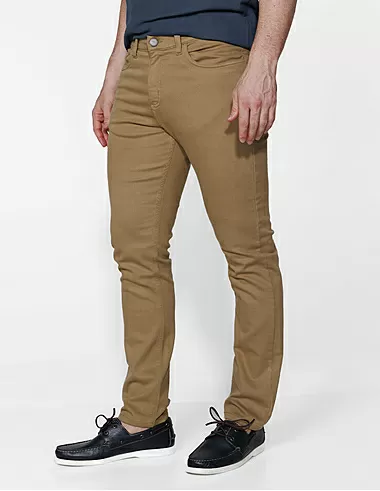 imagem de Cal�a 5 Pockets Moletom Confort  Khaki 