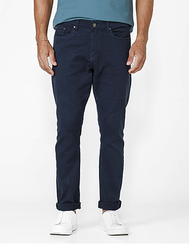 imagem de Calça 5 Pockets Moletom Smart Marinho Profundo