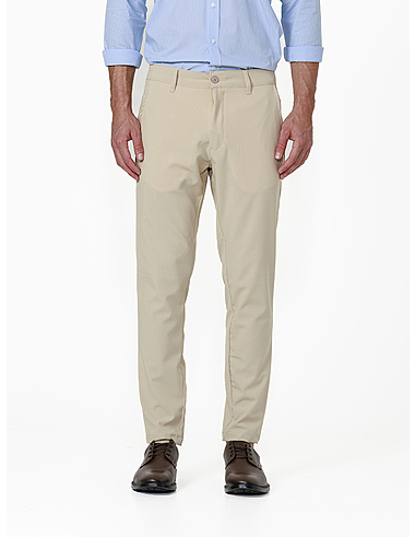 imagem de Calça Alfaiataria Flex Span Areia