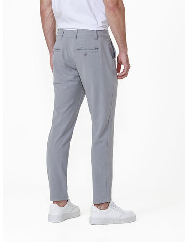 imagem de Calça Alfaiataria Flex Span Cinza Mescla