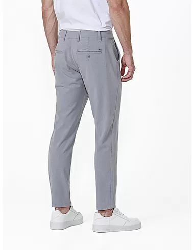 imagem de Calça Alfaiataria Flex Span Cinza Mescla
