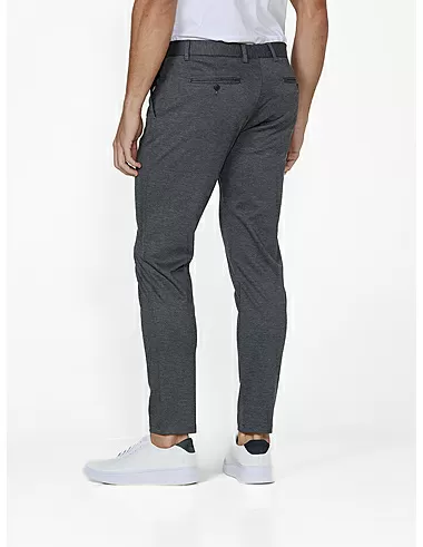 imagem de Cala Alfaiataria Malha Duo Preto Mescla 