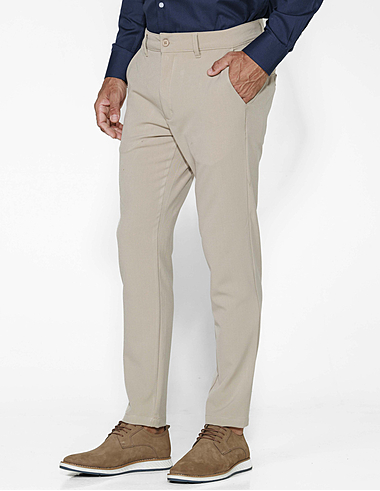 imagem de Calça Alfaiataria Melange Span Kaki