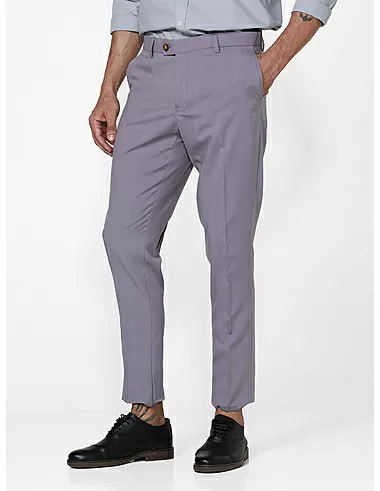 imagem de Cal�a Alfaiataria Mild Cinza