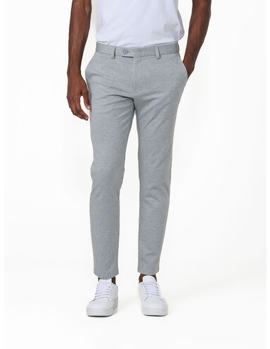 imagem de Calça Alfaiataria Ponto Roma Cinza Mescla