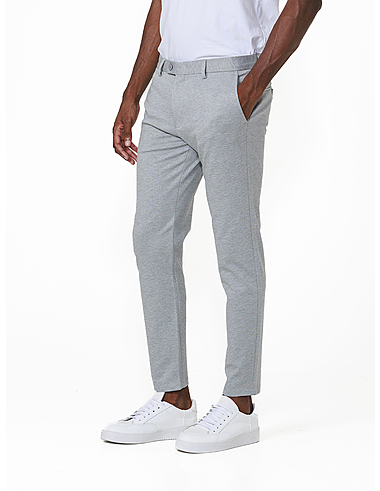 imagem de Calça Alfaiataria Ponto Roma Cinza Mescla