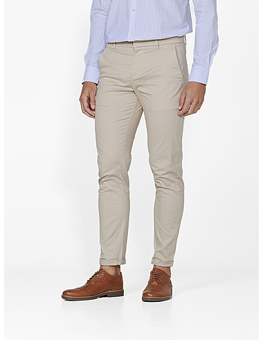 imagem de Calça Chino Alfaiataria New Areia