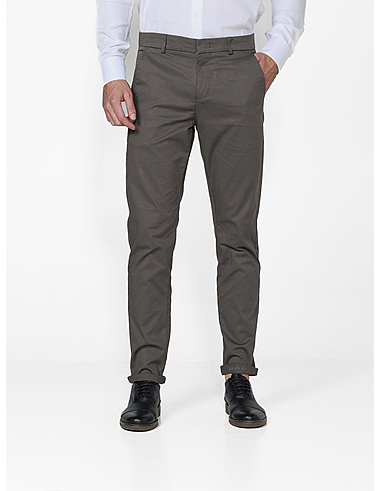 imagem de Calça Chino Alfaiataria New Chumbo