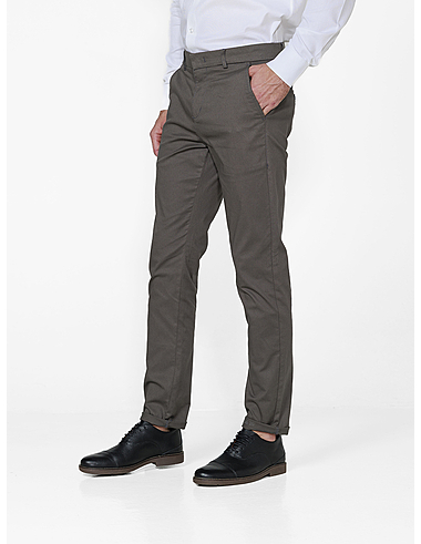 imagem de Calça Chino Alfaiataria New Chumbo