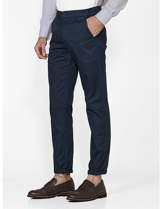 imagem de Calça Chino Alfaiataria New Marinho