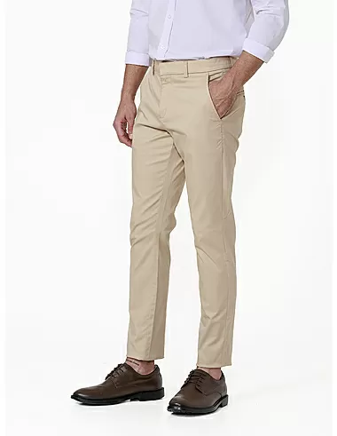 imagem de Calça Chino Alfaiataria Premium Kaki