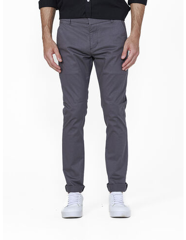 imagem de Calça Chino Alfaiataria Prime Chumbo