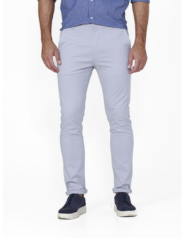imagem de Calça Chino Light Flex Cinza Claro