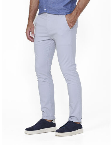 imagem de Calça Chino Light Flex Cinza Claro