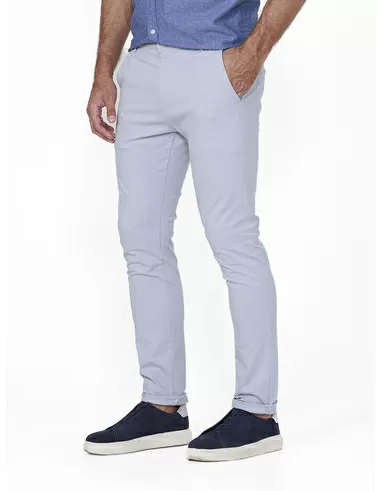 imagem de Cal�a Chino Light Flex Cinza Claro