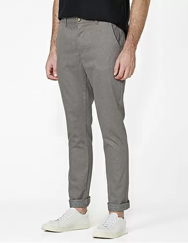 imagem de Cal�a Chino Mescla Flex Cinza