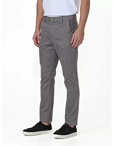 imagem de Cala Chino Mescla Flex II Cinza